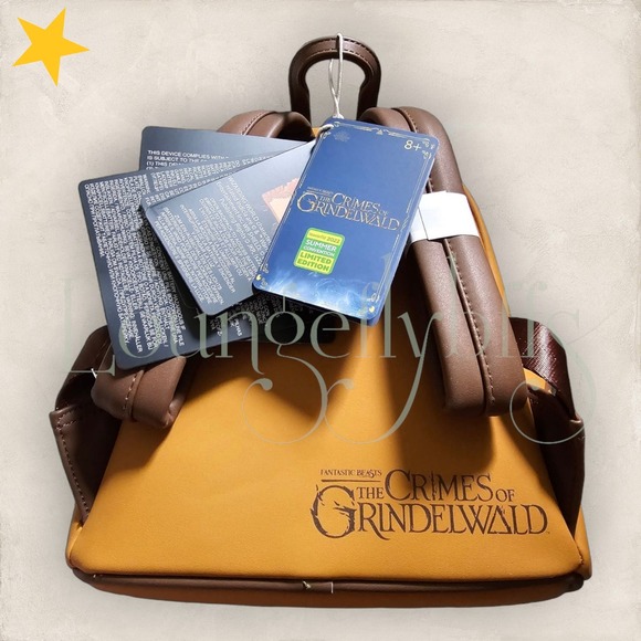 SDCC Loungefly Exclusive - Fantastic Beasts Zouwou Light Up Mini Backpack - Picture 10 of 12